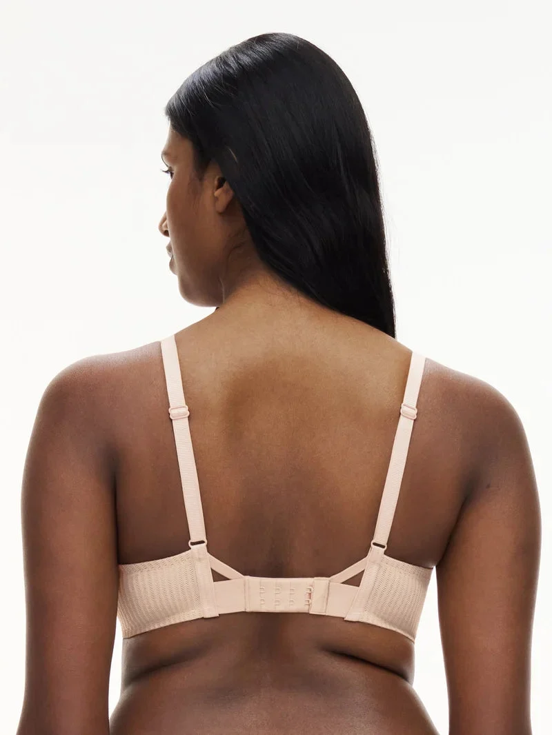 Chantelle - Spice Bügel-BH mit sehr dichtem Belag, Clay Nude / Schwarz