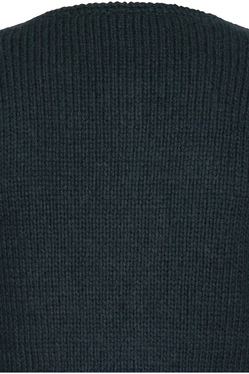 Damen Strickjacke mit Wolle - blau