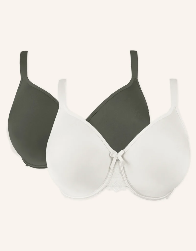 BH-Set 2x Lucy Olive/Ivory