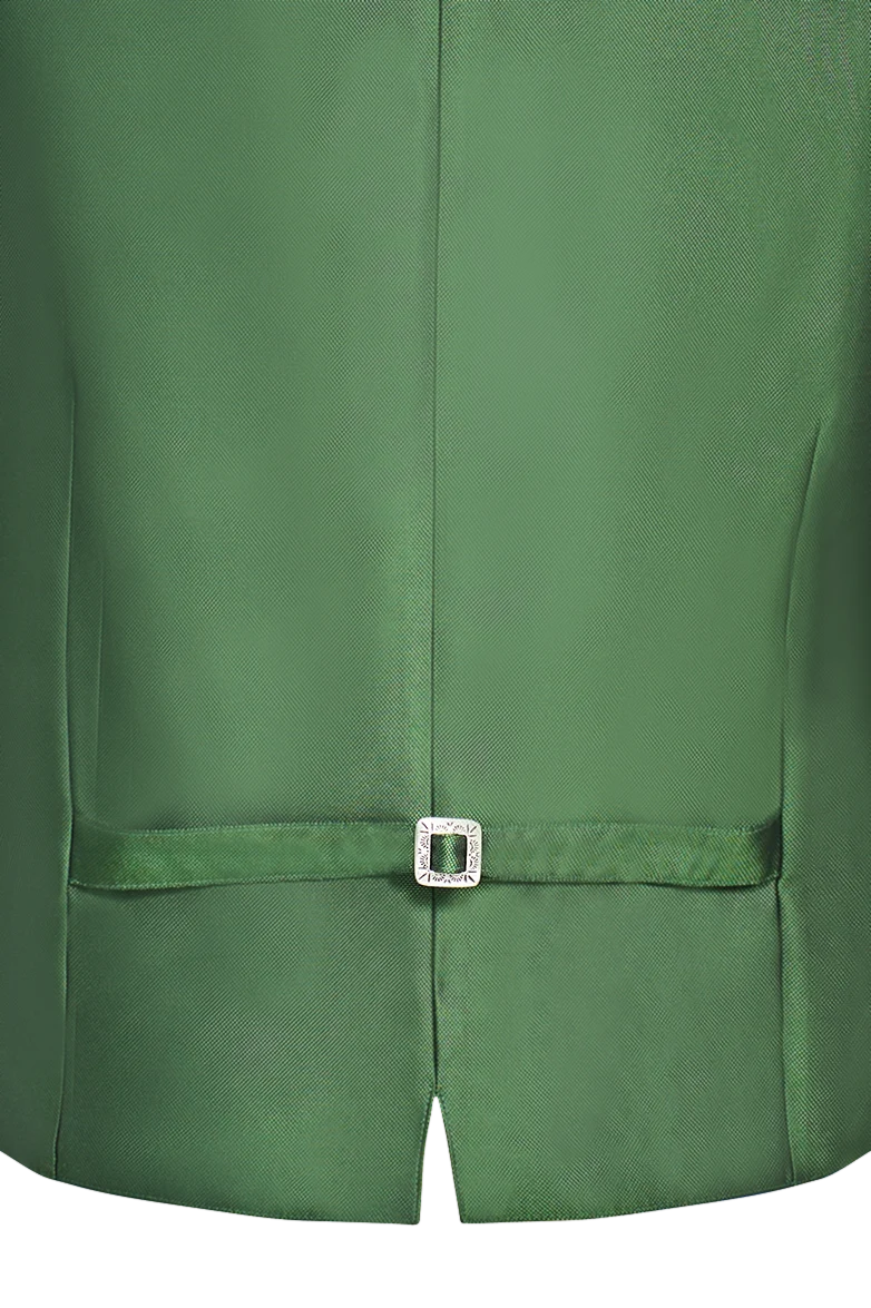Handdruck-Gilet aus reiner Seide