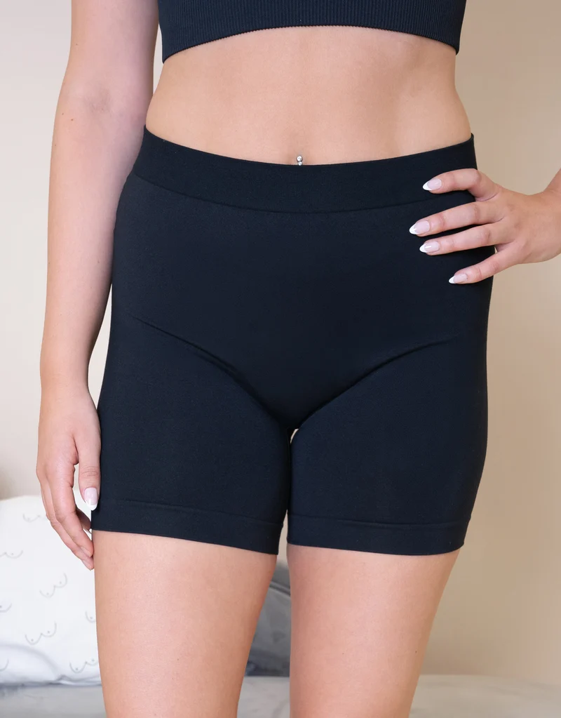 High-Waist-Shorts Freeda Bamboo Black
