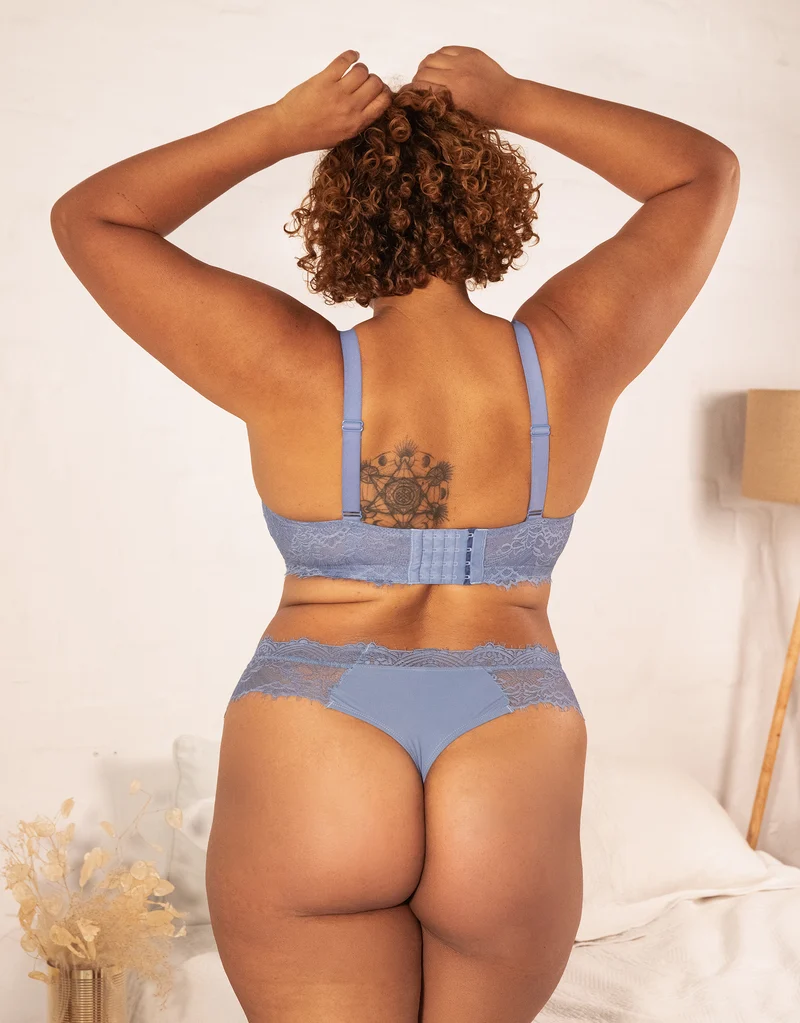 Bralette Sensla Bluegrey