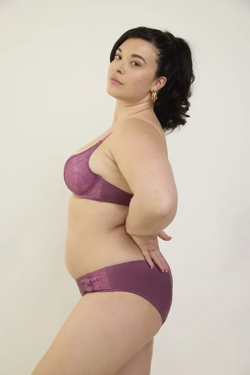 Lejaby – Silk N Lace Bügel-BH Rubis Rose