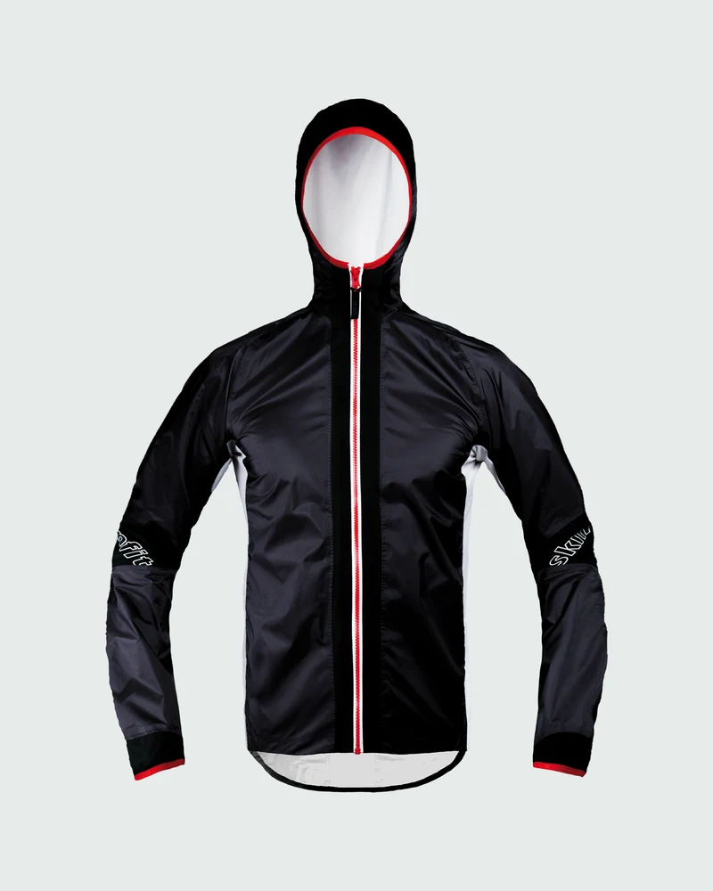 Val Müstair Hard Shell Cycling Hooded Jacket