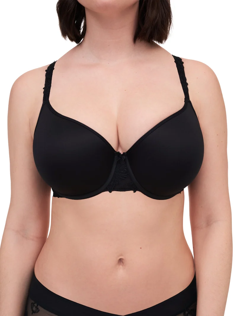 Chantelle - Champs Elysees Memory Foam T-Shirt-BH Schwarz