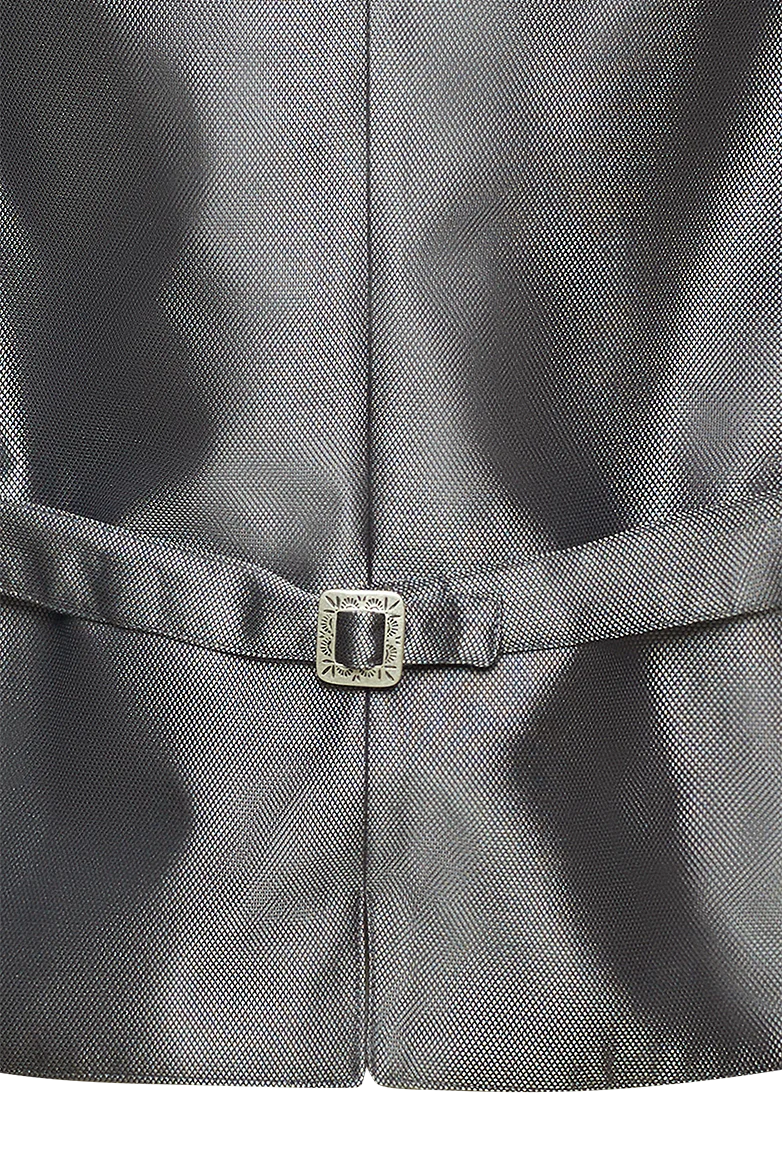 Gilet aus Seidenjacquard
