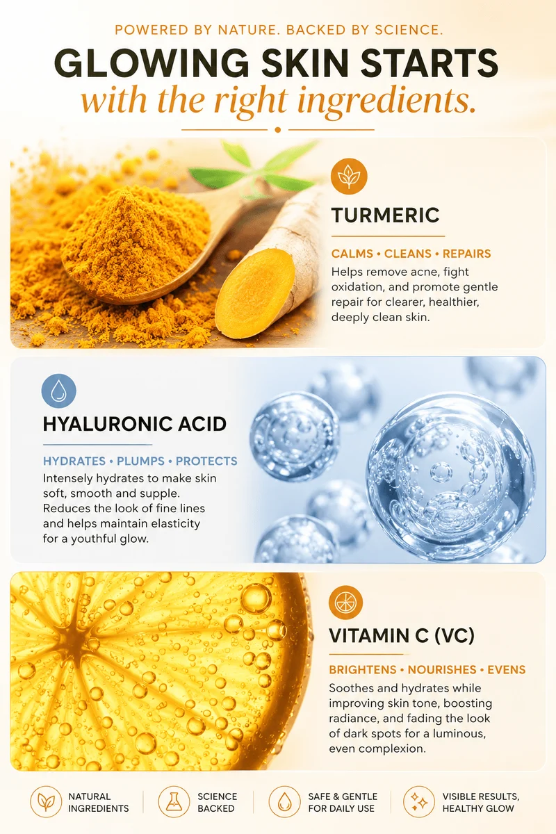 Strahlende Gesichtscreme TS Glow Ritual™ Kurkuma + Vitamin C
