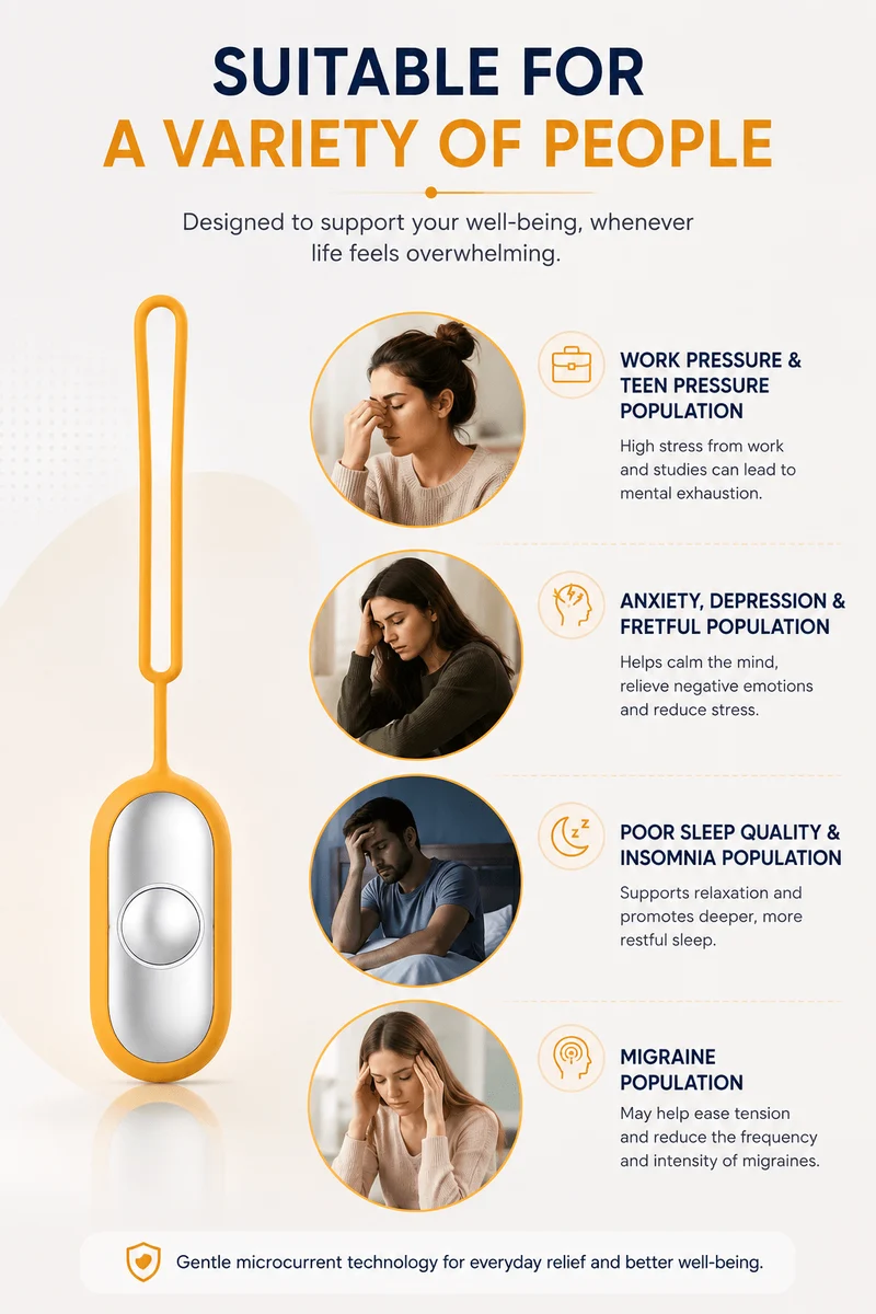 Orange TS Calm™ Hand-Schlafhilfe