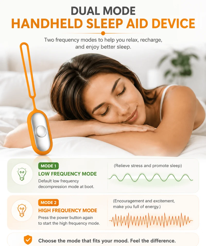 Orange TS Calm™ Hand-Schlafhilfe