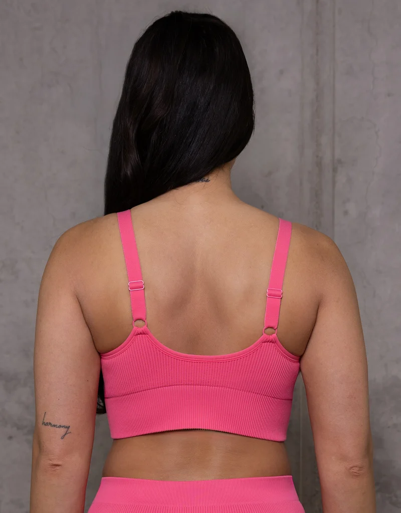 Bustier-Set 2x Freeda Black/Flamingo