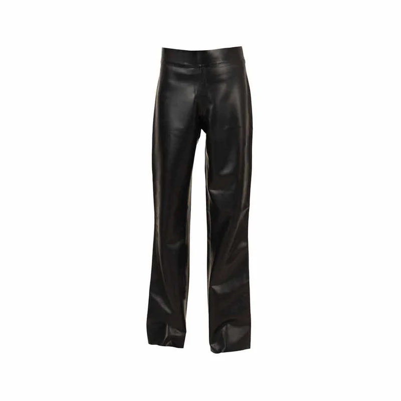 Herren Latexhose Bootcut mit Seitenstreifen, M-XL "Evan"