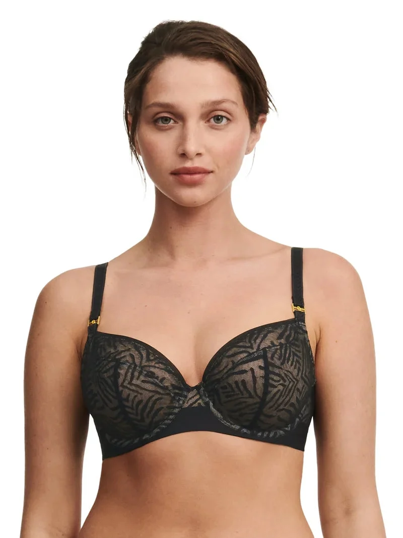 Chantelle – Graphic Allure Covering Underwired Black
