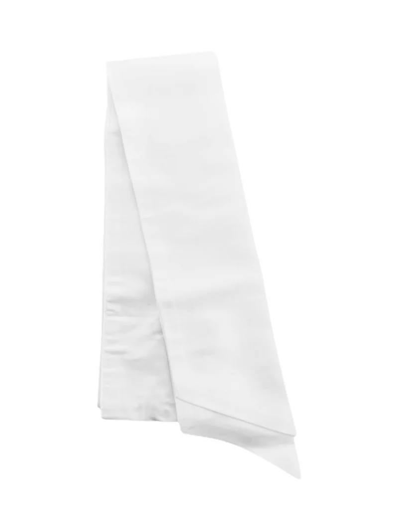 Dirndl Schleifenband - 100% Seide cremeweiss