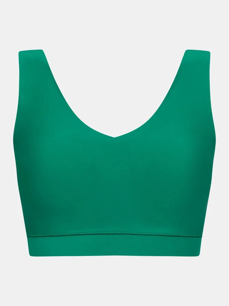 Chantelle - Softstretch-Wattiertes Top Racing Green