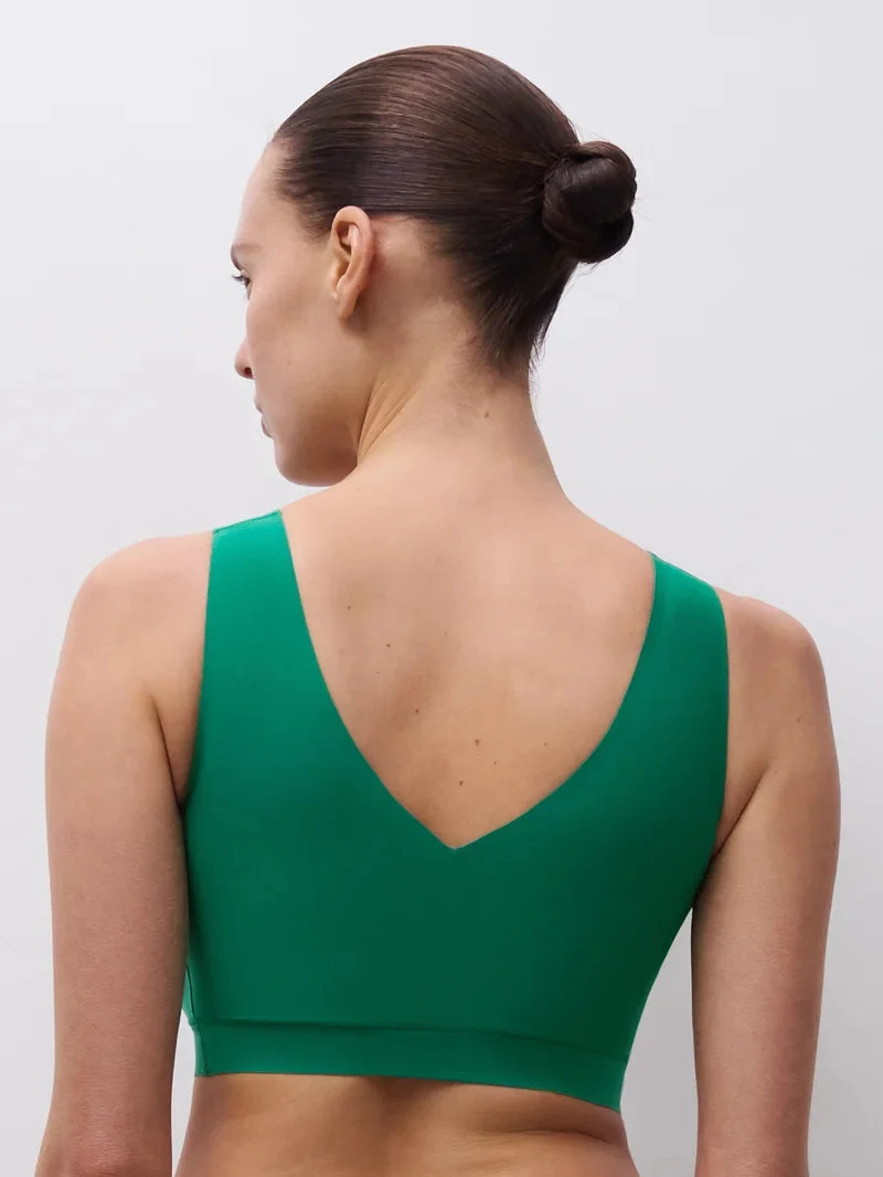 Chantelle - Softstretch-Wattiertes Top Racing Green