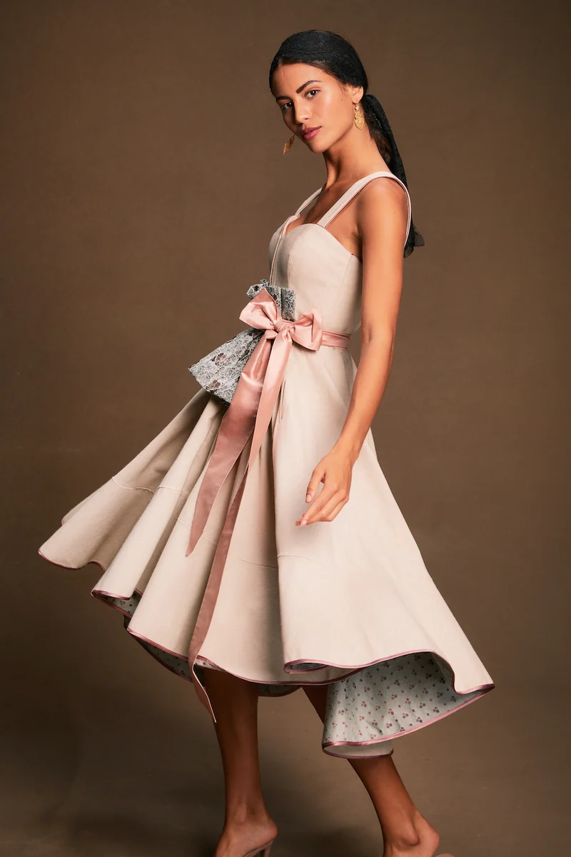 Designerdirndl in sand - Alvor
