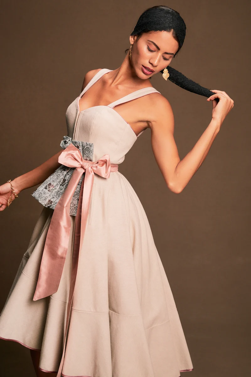 Designerdirndl in sand - Alvor