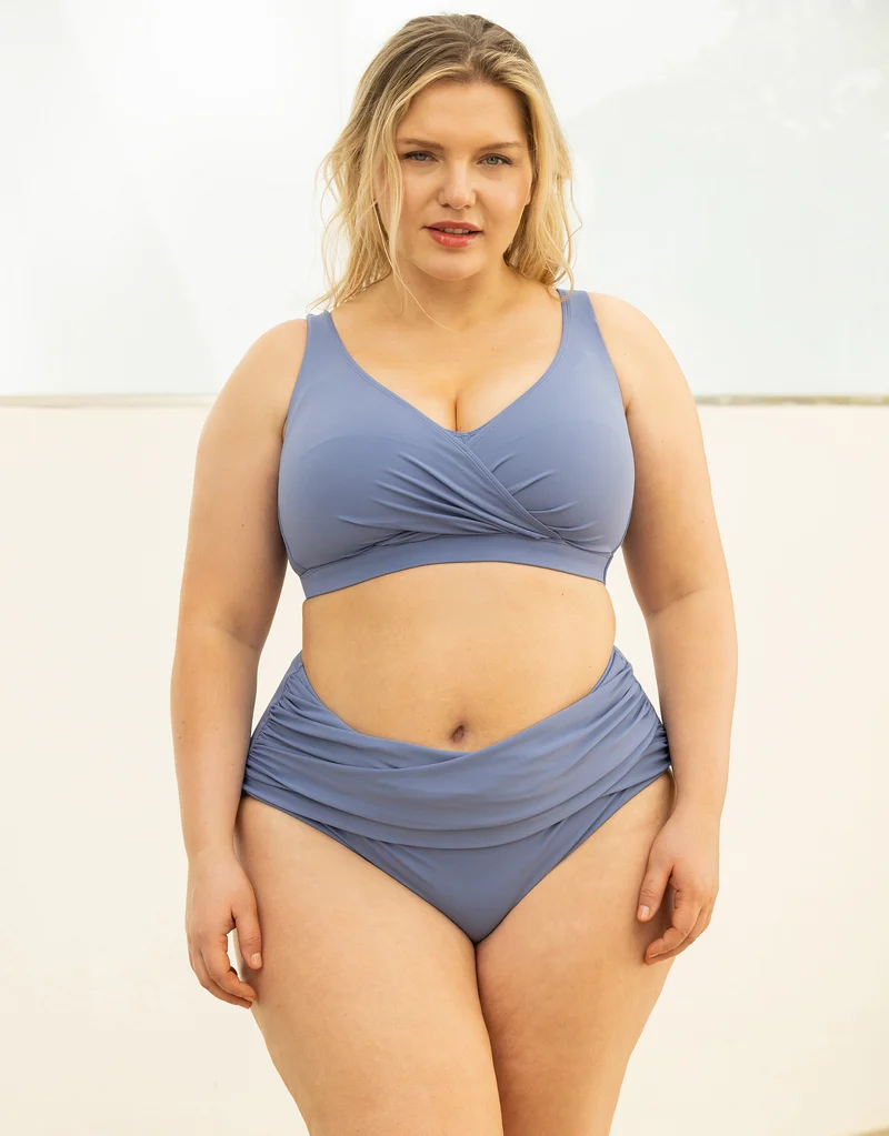 Bikini-Top ohne Verschluss Valencia Bluegrey