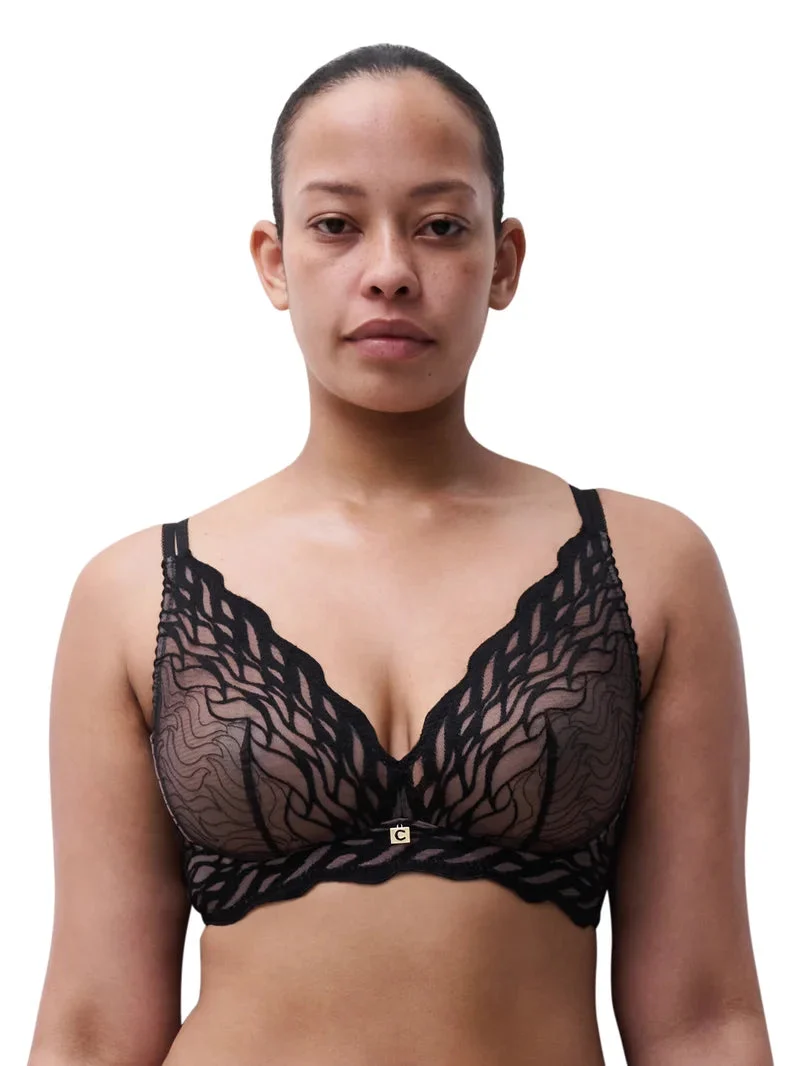 Chantelle – Vibe Bügelloser Stütz-BH Schwarz