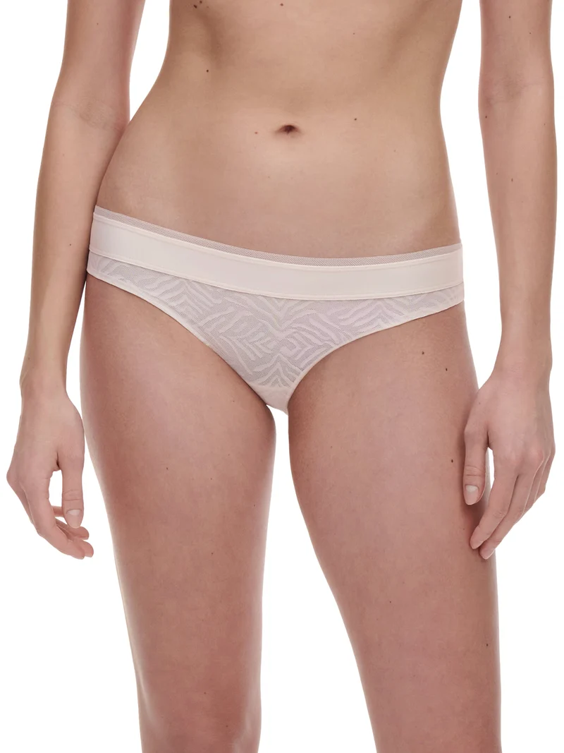 Chantelle - Graphic Allure Slip in Rose Pearl
