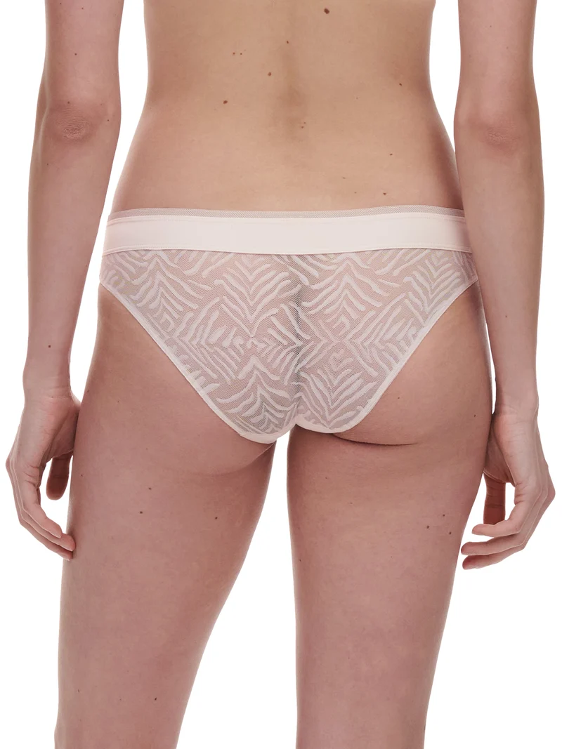 Chantelle - Graphic Allure Slip in Rose Pearl