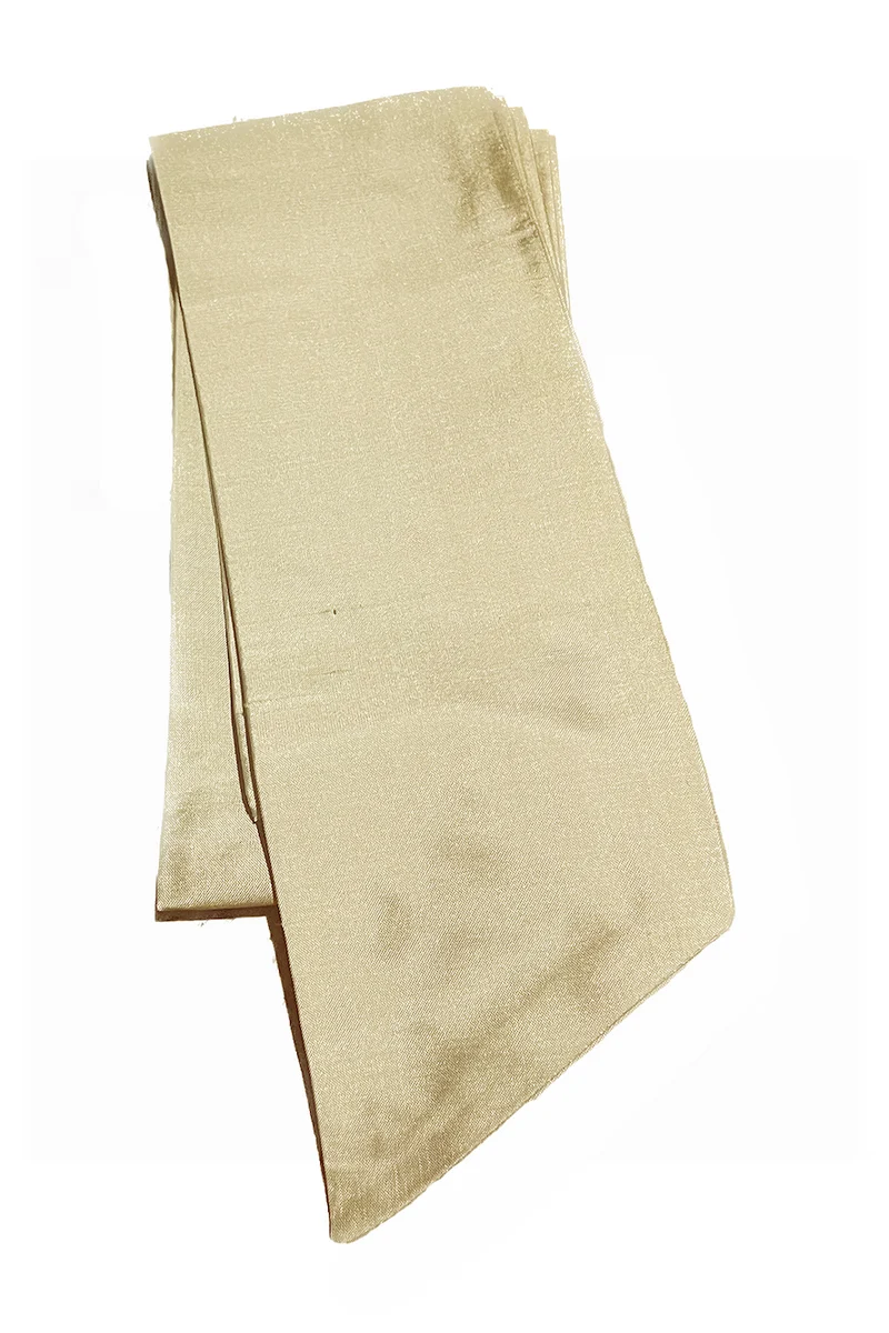 Dirndl Schleifenband - 100% Seide in olive