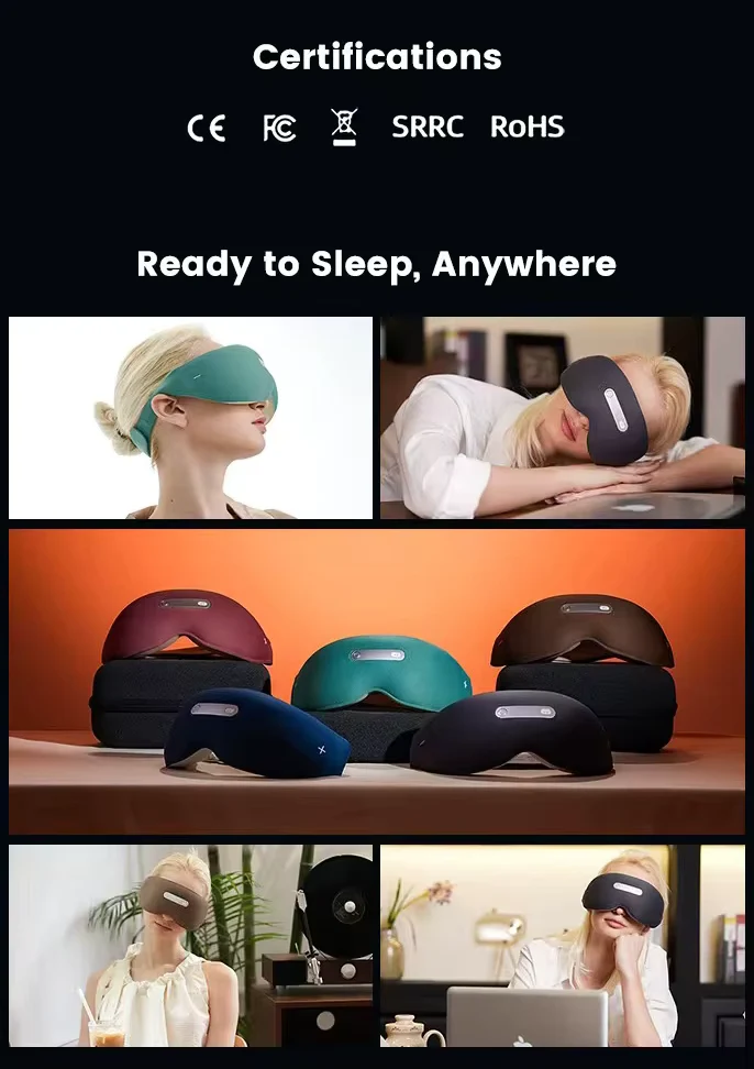 Die weltweit erste KI-gestützte All-in-One-Neuro-Schlafmaske