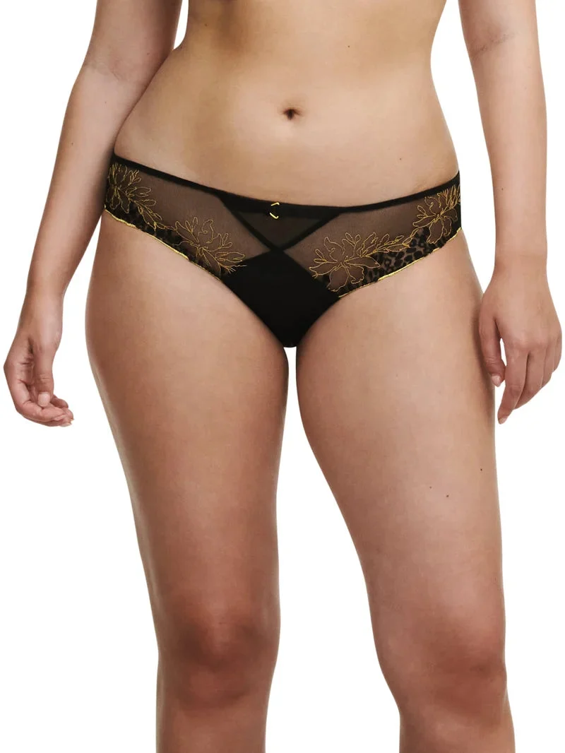 Chantelle - Spice Brief Schwarz / Gelb