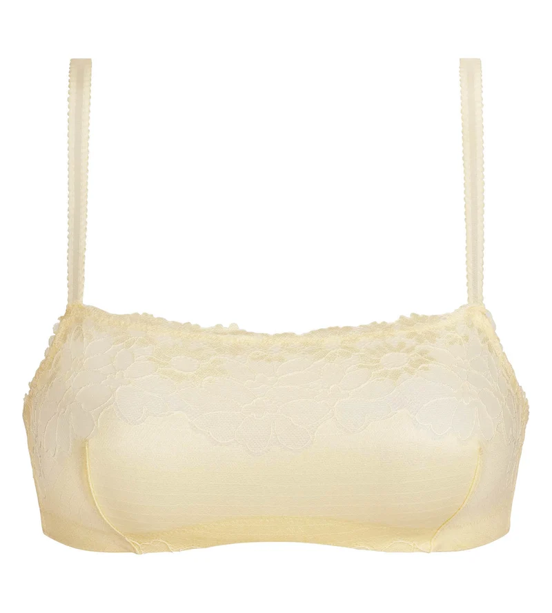Weiche, bügellose Bralette in Vanille von Slow Days Fresh Vibes