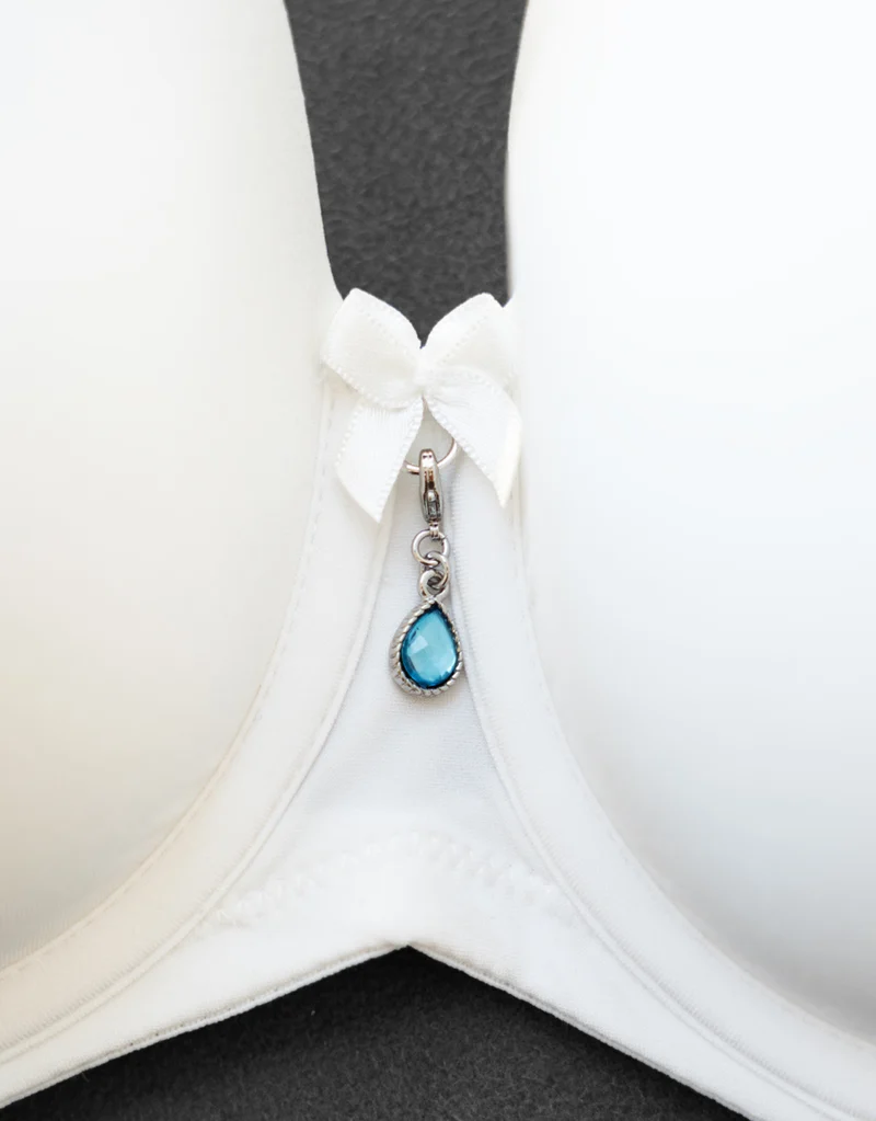 Bra Charm Jewel Aqua