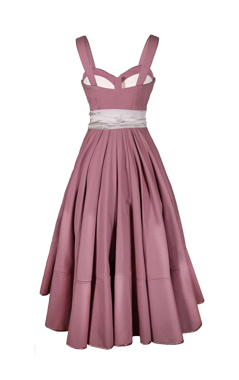 Designerdirndl in malve-rose - Loule