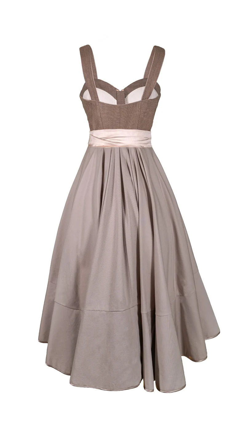 Trachtenkleid in beige, sand - Douro