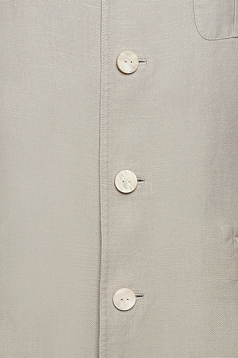 Gewaschene Leinenjacke