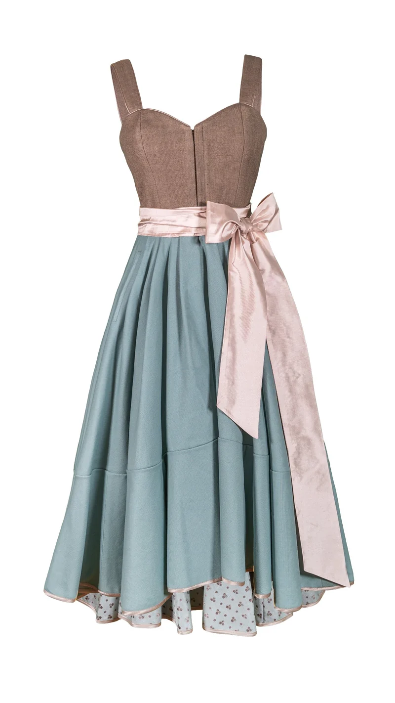 Designerdirndl in aqua - Marinha Comporta