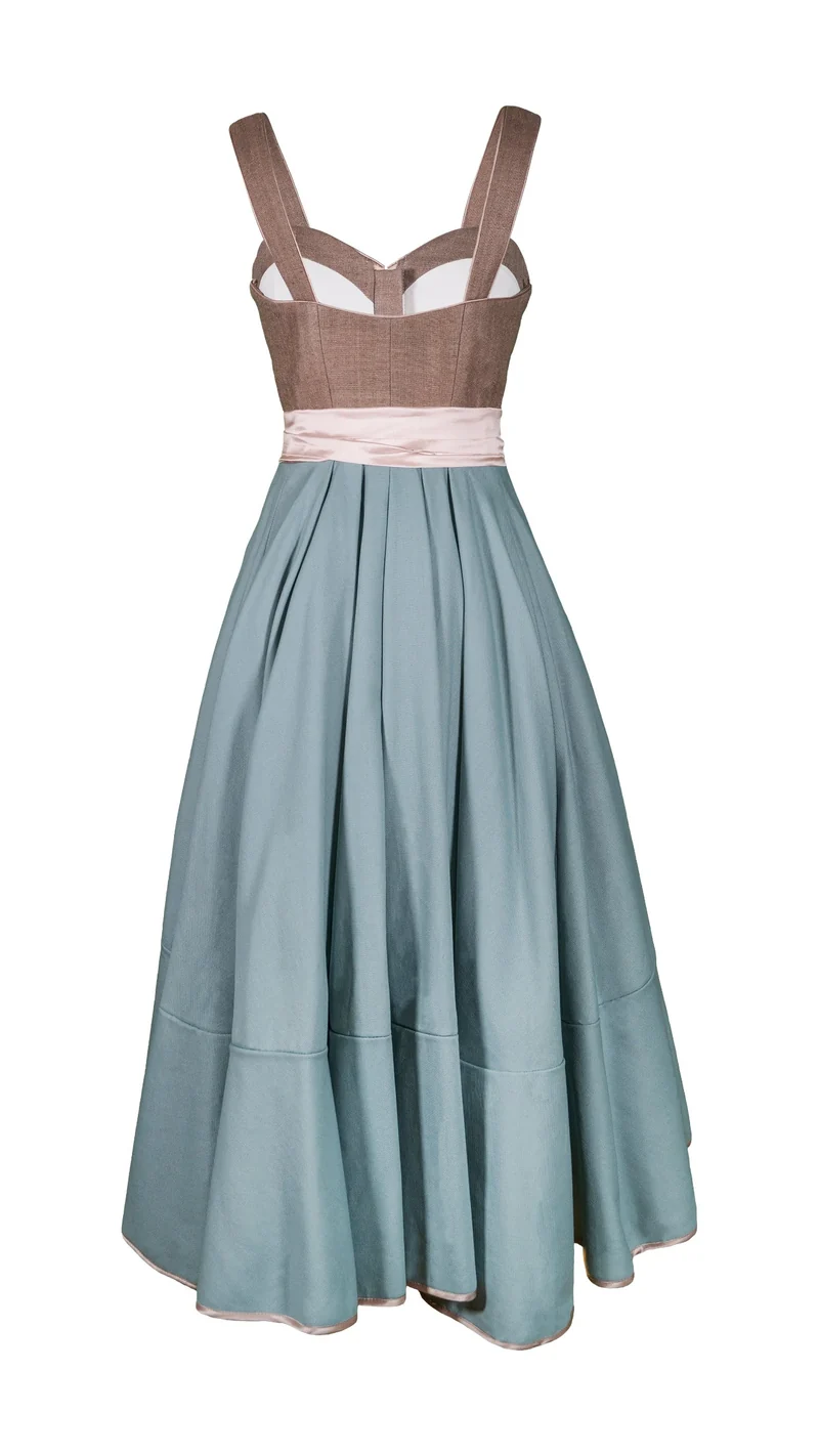 Designerdirndl in aqua - Marinha Comporta