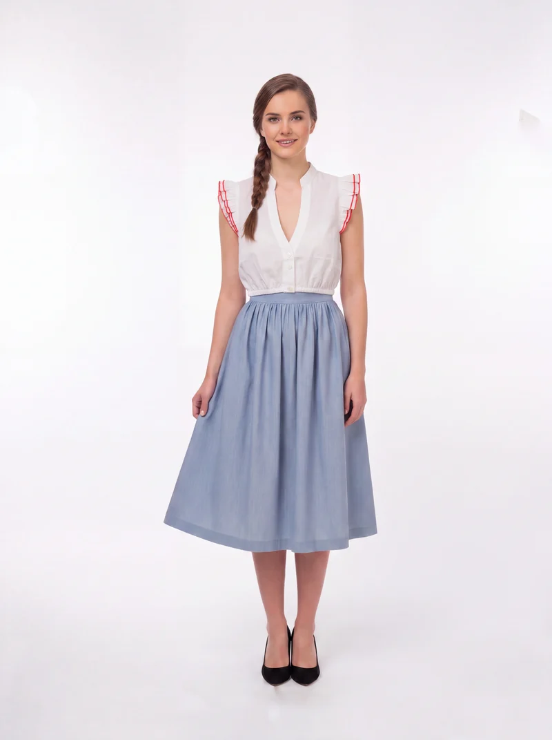 Dirndlbluse Scott´s Pearl