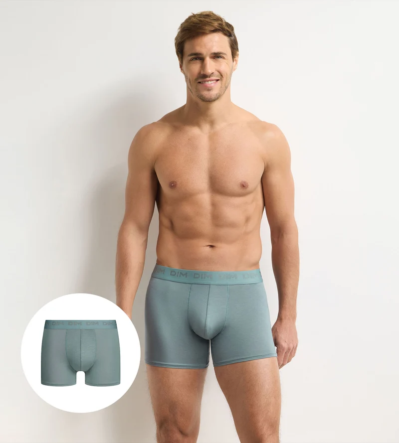 Graublaue Herren-Boxershorts Ultra Stretch