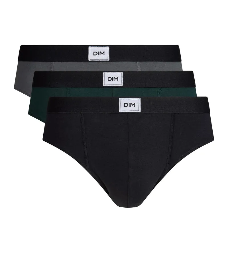 3er-Pack Herren-Slips in Schwarz, Grün und Grau„ “ Ultra Resist