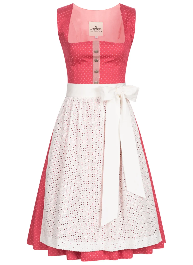 BW DIRNDL VINTAGE FLOWERS FUCHSIA