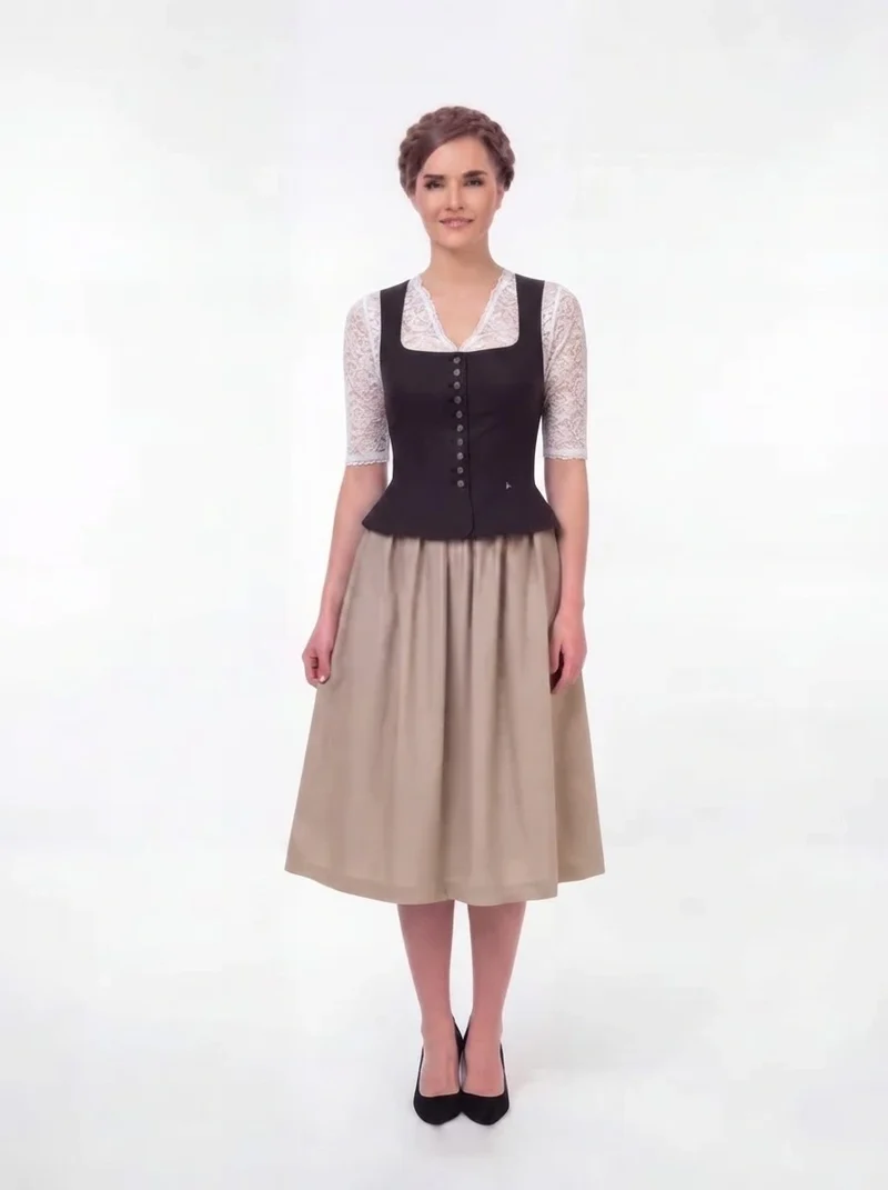 Damen Mieder Schwarz