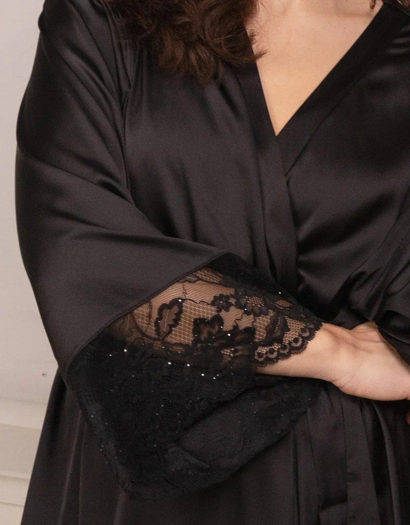 Kimono Glam Black