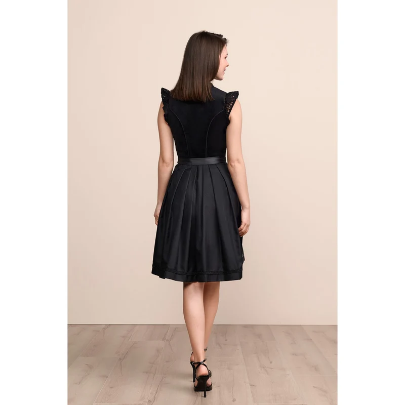 Dirndl Calista in schwarz
