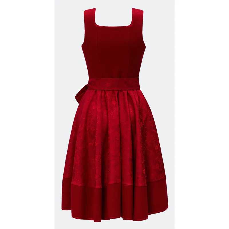 Dirndl Amalie in purpurrot