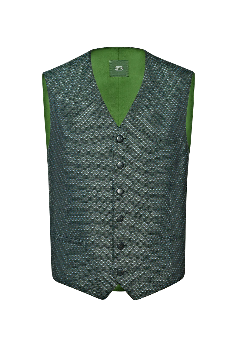 Jacquard-Gilet