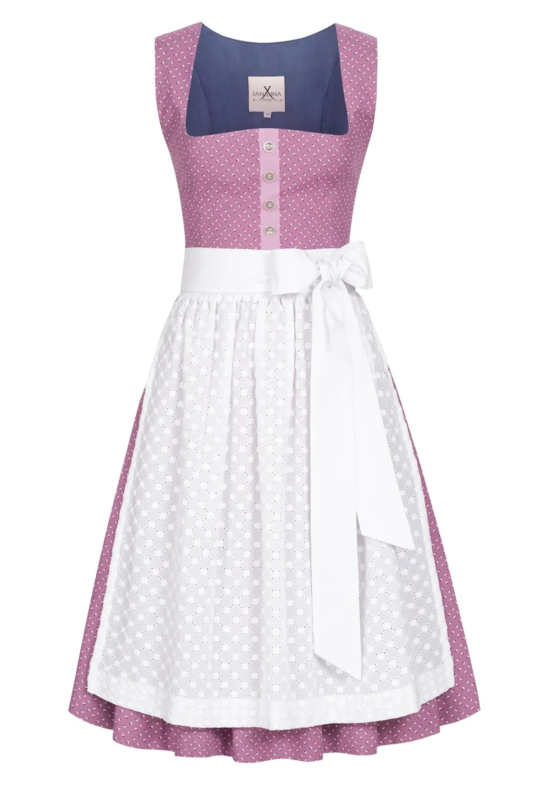 BW DIRNDL VINTAGE FLOWERS LAVENDEL