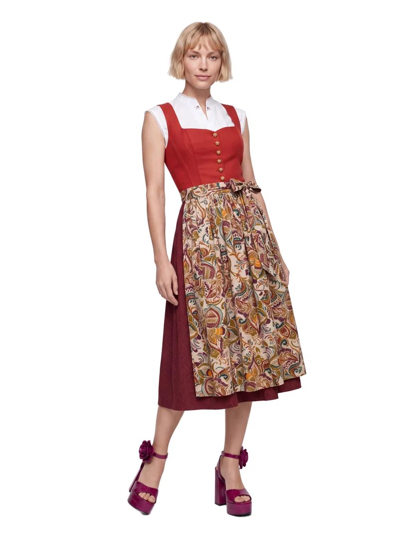 Dirndl mit Jacquardrock