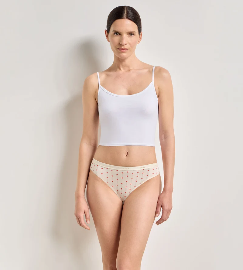 3er-Pack „Fleurs Douces“ Slips von Les Pockets Coton