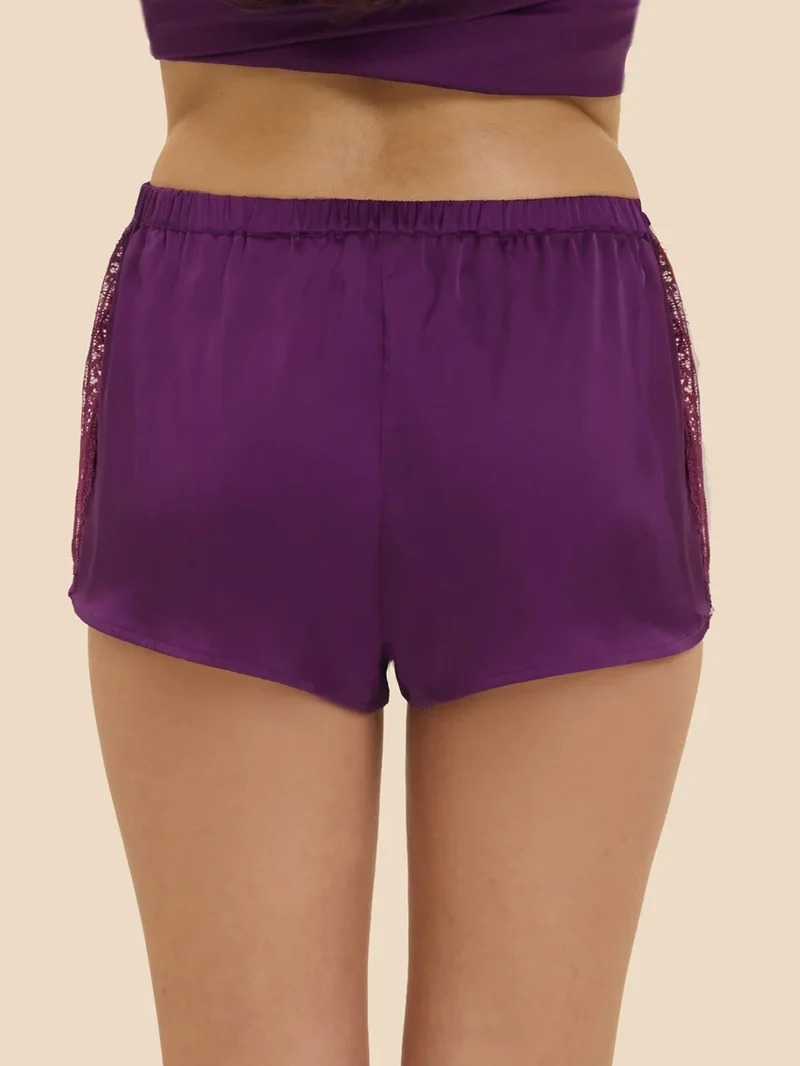 Simone Perele – Satin Secrets Night Short Blackberry