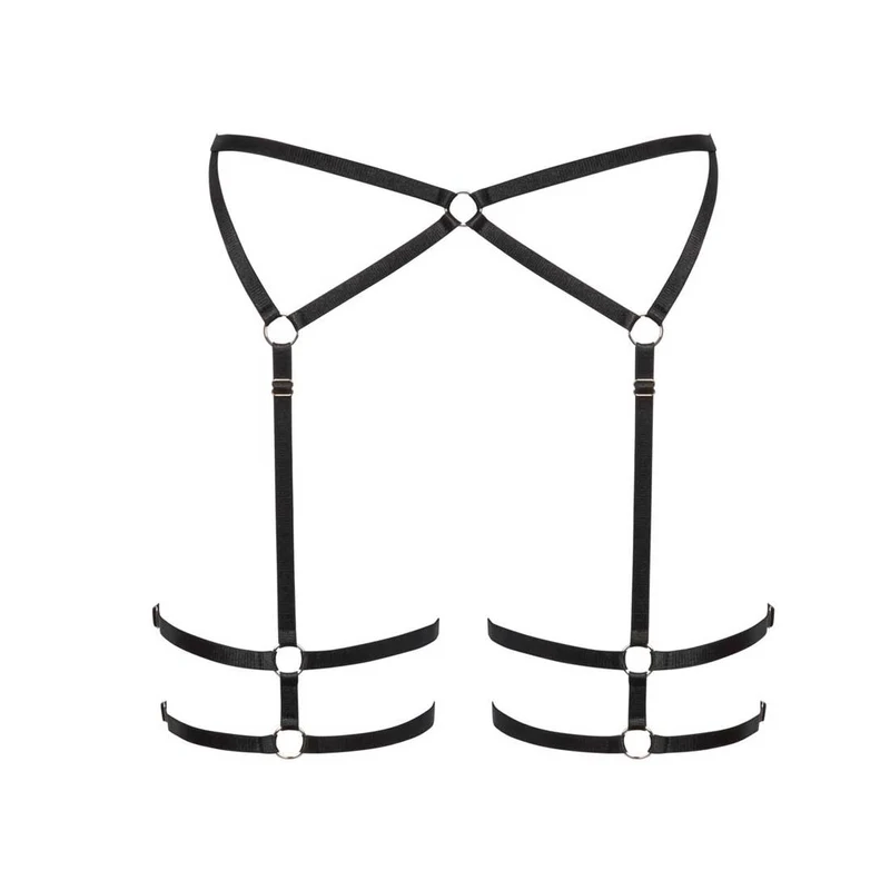 Harness Strapsgürtel S-XL weiche Stretchriemen