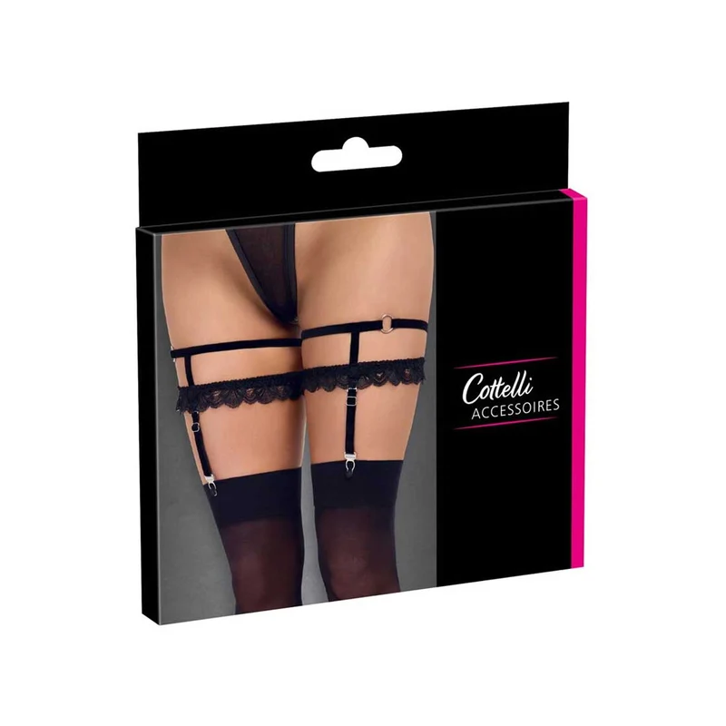 Straps-Strumpfband S-XL mit abnehmbaren Strapsen "Kira"